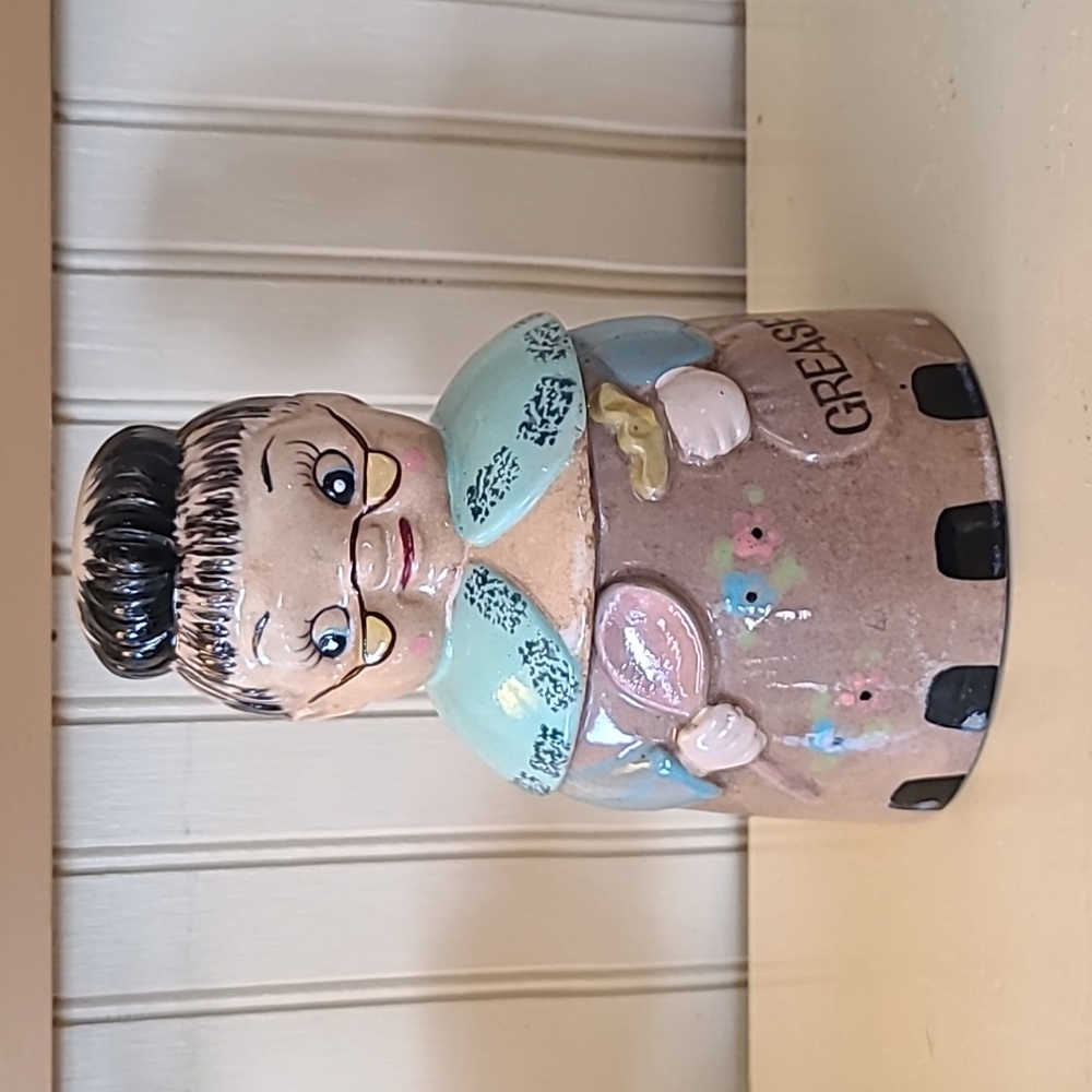 Rare Tilso Granny Grease Jar
